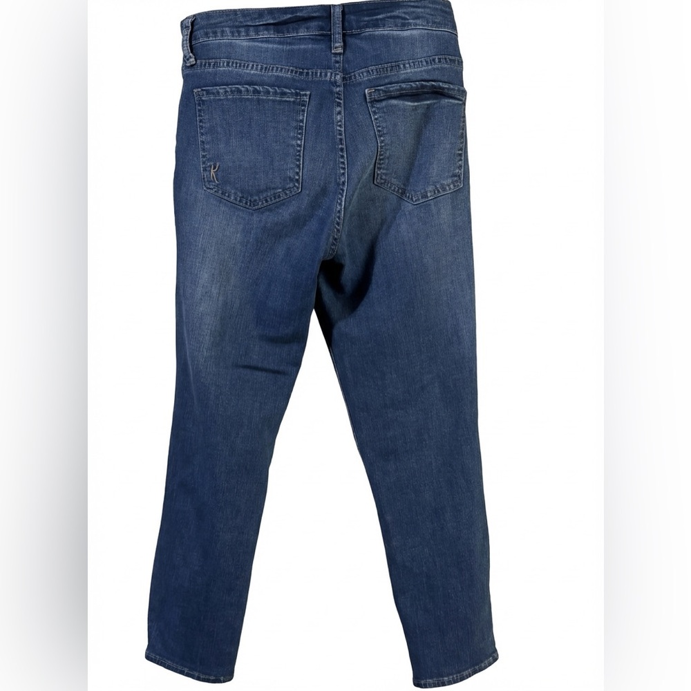 Kut from the Kloth Katy Ankle Straight Leg Women's Jeans in Classic Blue - Picture 6 of 7